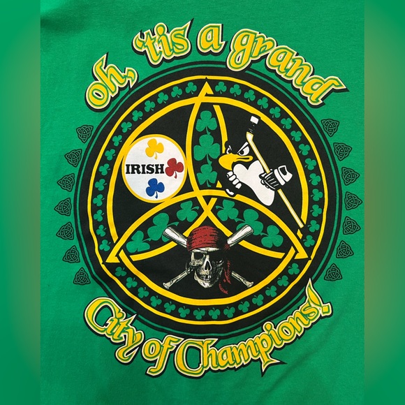 Other - Pittsburgh Steelers, Pirates, and Penguins St. Patrick’s Day SS T-Shirt Size XL